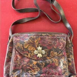 Patricia Nash Salina  Floral Crossbody Bag